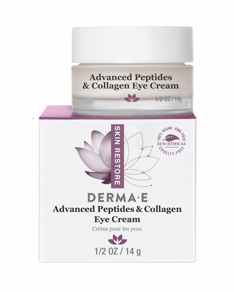 Derma E Advanced Peptides & Collagen Eye Cream .5oz Skincare by Alana